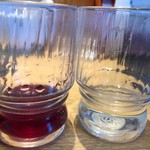 麺屋一燈 - 赤ワイン＋白ワイン