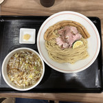 Ramen Hi Ha Mata Noboru - 醤油つけ麺(数量限定) 850円