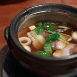 飛騨季節料理 肴 - 2019.2 アナグマロース和風煮込み