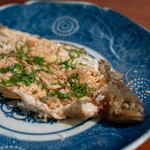 飛騨季節料理 肴 - 2019.2 天然岩魚骨酒の後料理