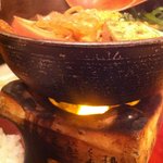 Bekkankarakangetsutammitei - 地鶏のひきずり鍋定食