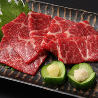 馬肉刺し
