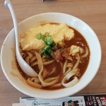 たまごカレーうどん カレタマ - カレタマうどん