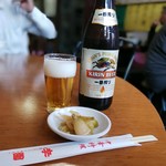 李園 - ビールと搾菜