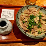 Sanuki Udon Nora Bo- - 釜肉ぶっかけ 卵無し 並 780円 豚肉が乾いて固くなっていたのが残念…