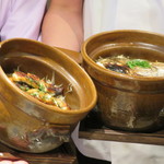 祇園 にし - 2種類の釜飯