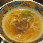 祇園 にし - 熊鍋のお出汁で稲庭うどん