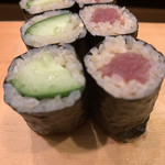 鮨屋とんぼ - 細巻きてハライッペィチャン