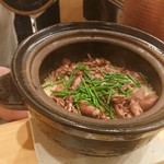 馬車道 大かわ - 蛍イカ御飯