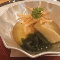 馬車道 大かわ - 揚げゴマ豆腐