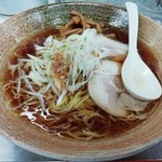 覆麺 智 - 覆麺ラーメン(醤油)８８０円