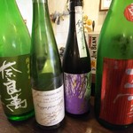 金町製麺 - 日本酒4種