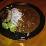 天領カレー - ハンバーグカレー