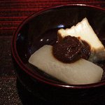 潤菜 どうしん - ふろしき大根と揚げ豆腐の味噌風味
