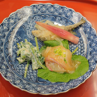 京都和久傳 - 2019年4月　刈安　4320円　旬菜盛り合わせ