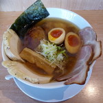 麺や 真玄 - 極み煮干しらぁ麺+三種のチャーシュー盛り