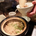 禅紫 - 土鍋御飯(ホタルイカ)