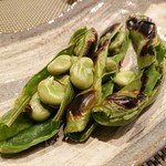 禅紫 - 焼き空豆