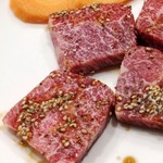 炭火焼肉ふじた - 柔らかく脂は甘く、美味でした♪