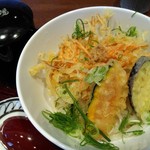 スナバー - 野菜天ぶっかけうどん