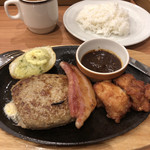 ココス - チーズインハンバーグトリオ