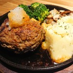 Open house - ［1日数量限定］鉄板ハンバーグ・にんにく醤油