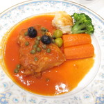 レストラン香味屋 - 若鶏のソテー　イタリア風