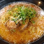 ひょう柄どんぶりの塩ラーメン屋さん一軒目 - 