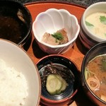 大喜 - 天麩羅御膳の天麩羅以外