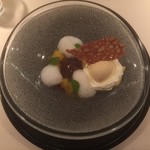 ビストロアム - 【デザート】レモンのアイスクリーム・紅茶のジュレ・レアチーズケーキ