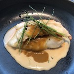 プレヴナンス - 平目のポアレとオマールエビ