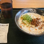 はなまるうどん - 豆乳たんたんうどんです！