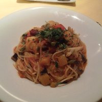 リストランテ ラ チャウ - いろいろな野菜とトマトのスパゲッティ