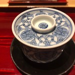 銀座 しのはら - 白子 蒸し寿司