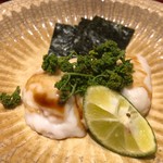 銀座 しのはら - 白子焼き 花山椒