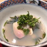 銀座 しのはら - 蛤汁 生ひじき 花山椒