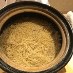 銀座 しのはら - 新生姜の炊き込みご飯