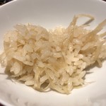 銀座 しのはら - 新生姜の炊き込みご飯
