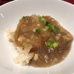 銀座 しのはら - 伊勢海老 フカヒレ 餡かけ