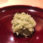 銀座 しのはら - よもぎきんとん