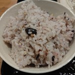 とんかつ わか葉 - 雑穀米