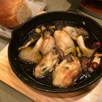 どろや - H.31.2.28.夜 岡山日生のカキのアヒージョ(パン付) 1,500円
