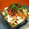 姜家 - 料理写真:カンチプ3大メニューのひとつ【チリトリ鍋】！プリプリの新鮮ホルモンとたっぷりのお野菜でお召し上がり下さい！！