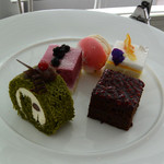 カフェアロンジ - 5種類のケーキ