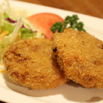 南国食堂 ちむどんどん - あぐー豚入りメンチカツ