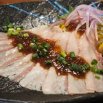 南国食堂 ちむどんどん - あぐー豚のたたき