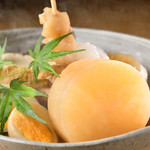 TORASUZU - 干し椎茸の出汁で作るおでん。味、しみ込んでます・・・