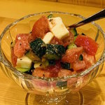 きまぐれ酒場 楽屋 - トマチーマリネ