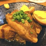 きまぐれ酒場 楽屋 - 豚の角煮