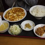 中華料理 来来 - 麻婆豆腐セット